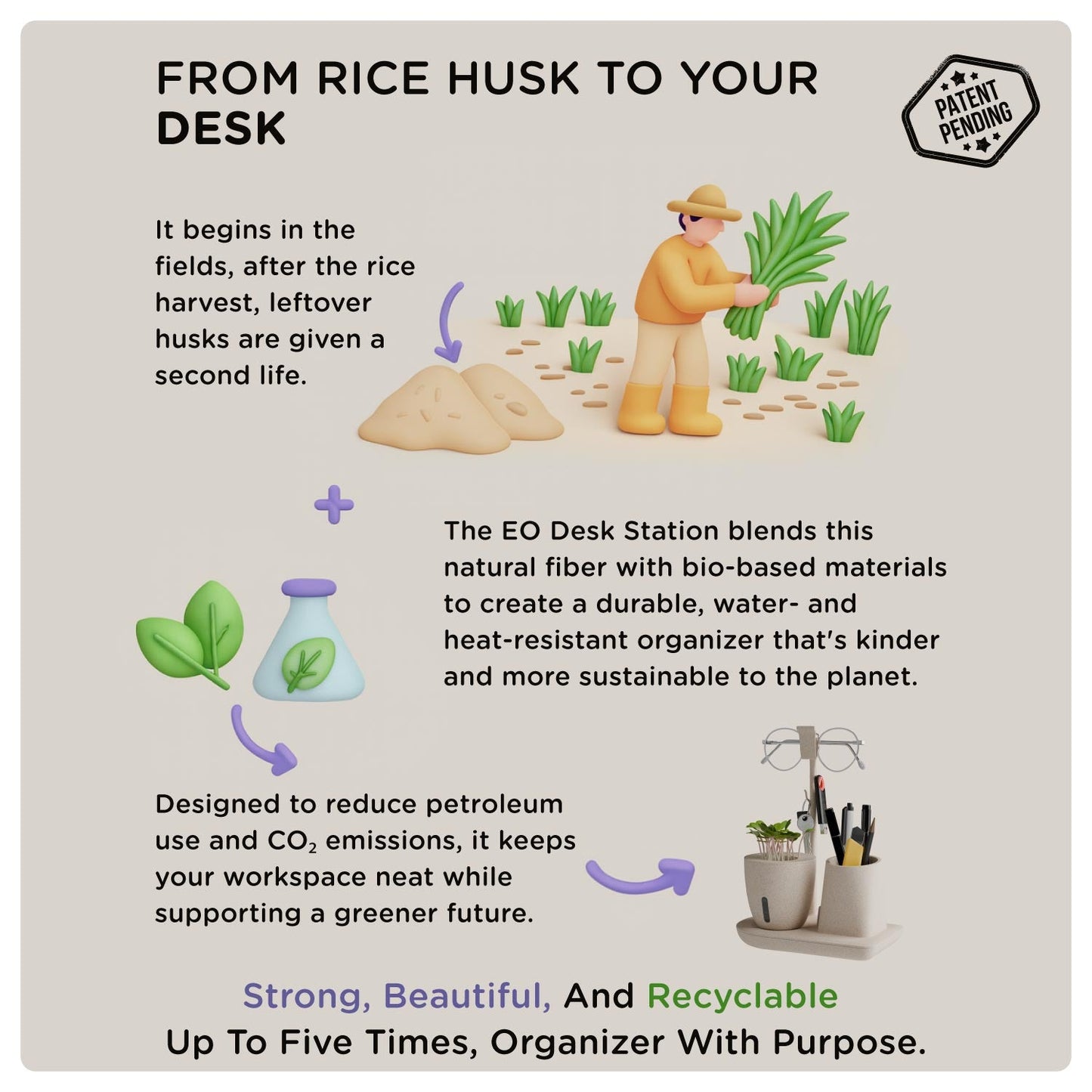 EO Desk Station Bio Crafted