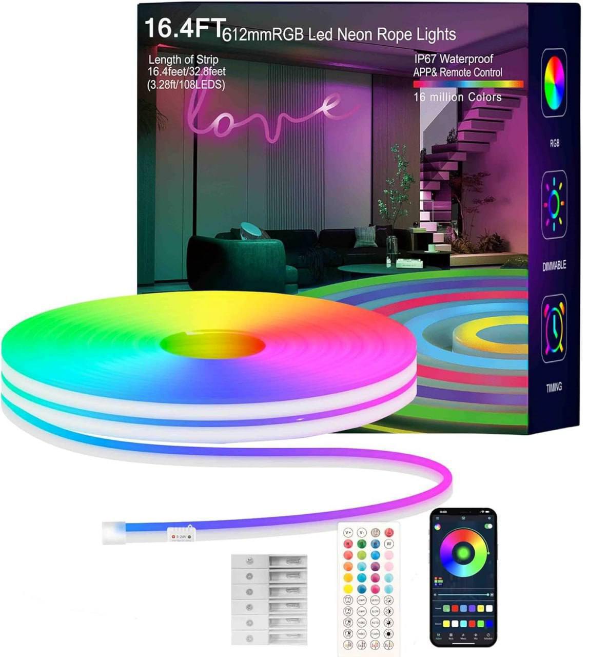 Decor Neon Led Strip Light 5Mtr 01 Smsg0D